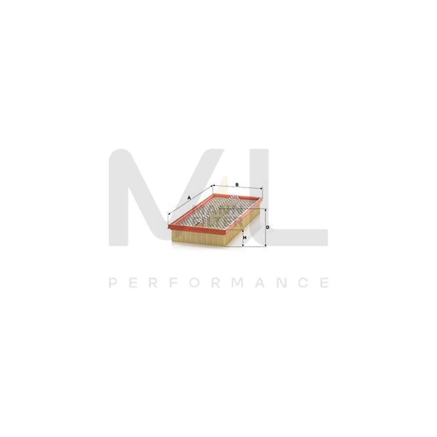 MANN-FILTER C 38 163/2 Air Filter Filter Insert