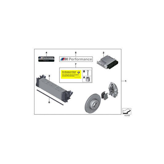 Genuine BMW 11122286239 F32 F33 F31 Power Kit M PERFORMANCE (Inc. 430d, 330d & 430dX) | ML Performance US Car Parts