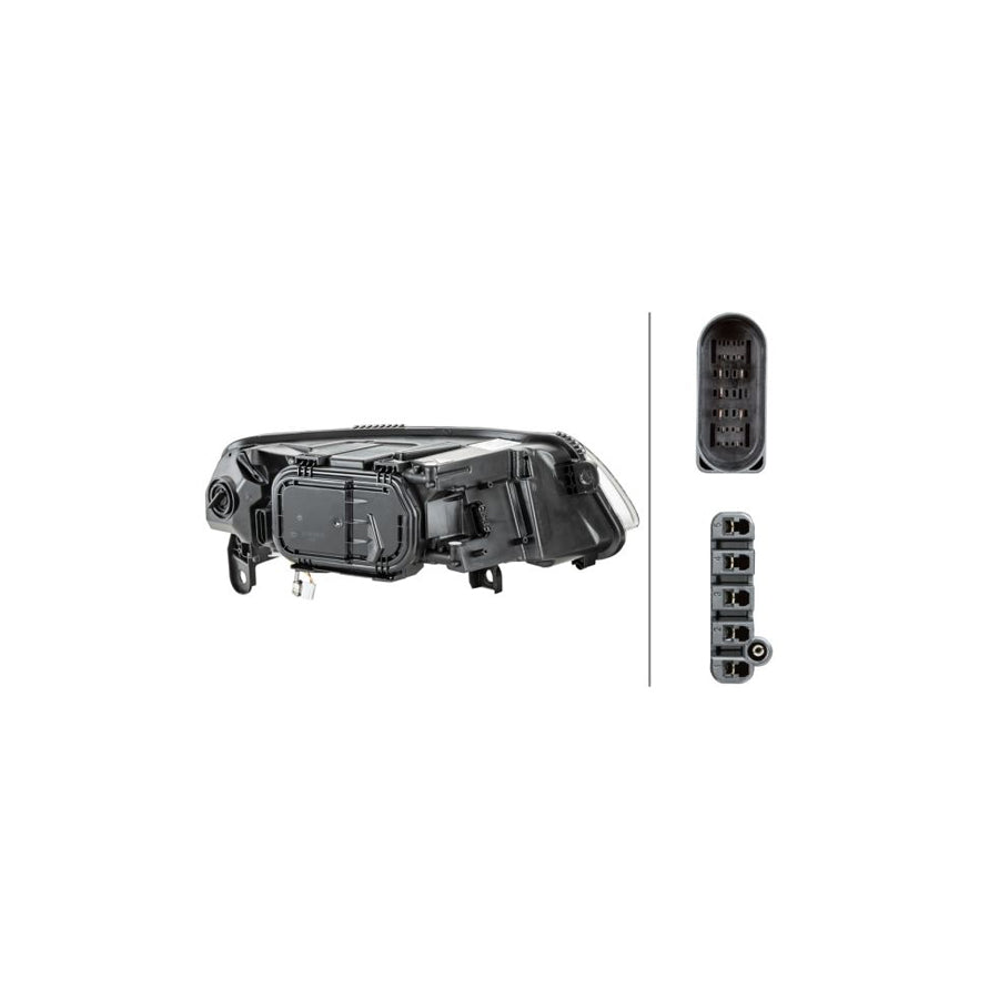 Hella 1EL 008 881-411 Headlight For Audi A6