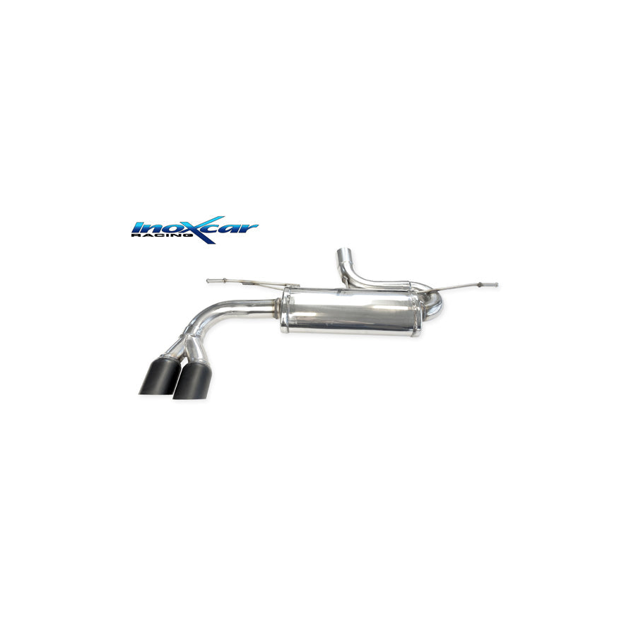 InoXcar OVAU.31.80CBLACK Audi A3 (8V) Rear Silencer