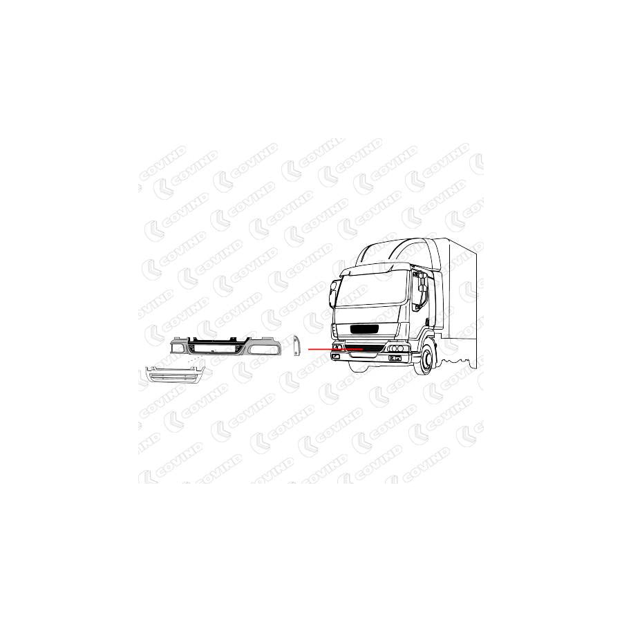 Covind Lf0/ 95 Bumper