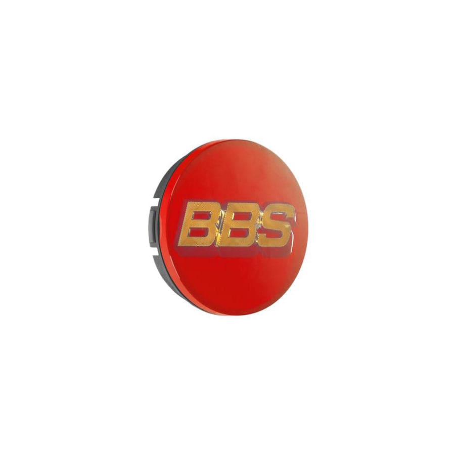 BBS Wheels B10010101 3D Center Cap Forged Line (56.24.126) 70mm Red/Gold (Snap Ring)