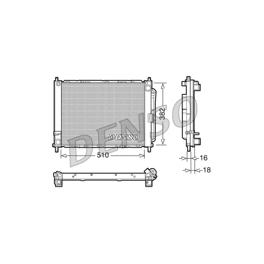 DENSO DRM23102 Cooler Module