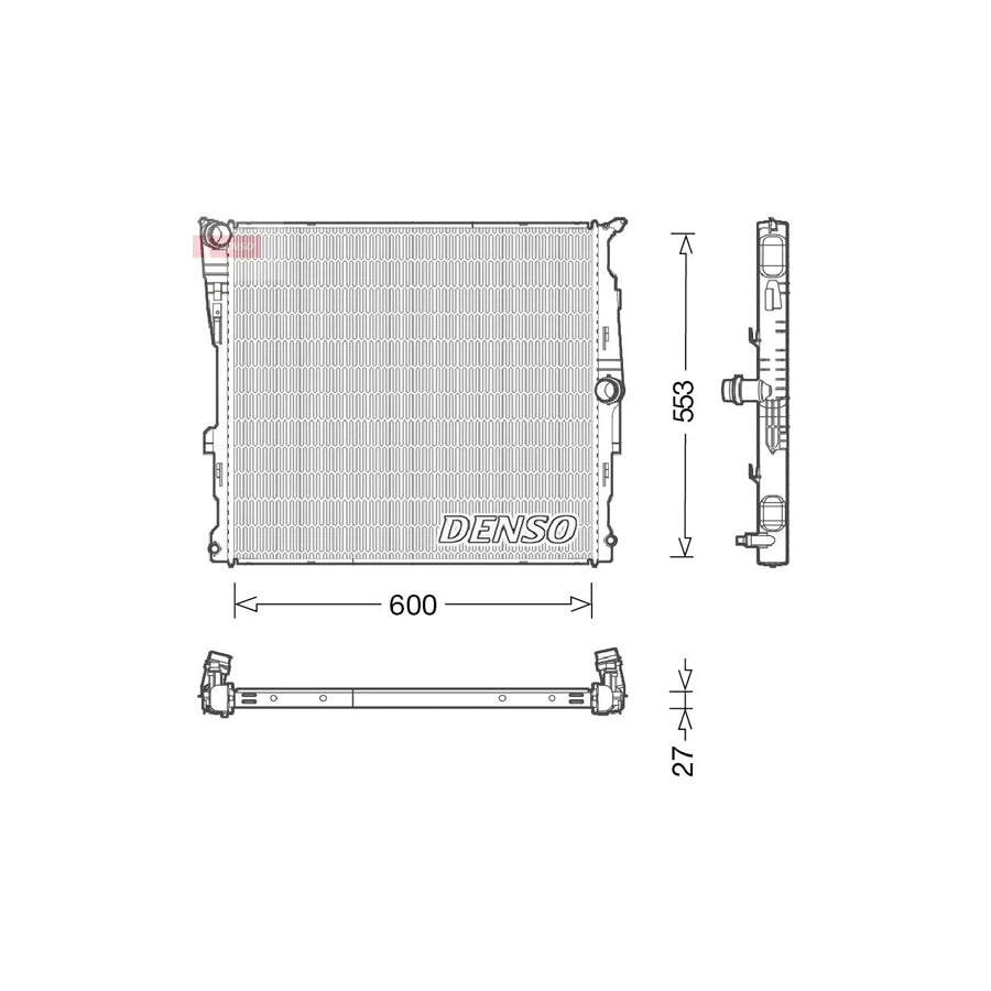 DENSO DRM05008 Engine Radiator for BMW X3 (F25)