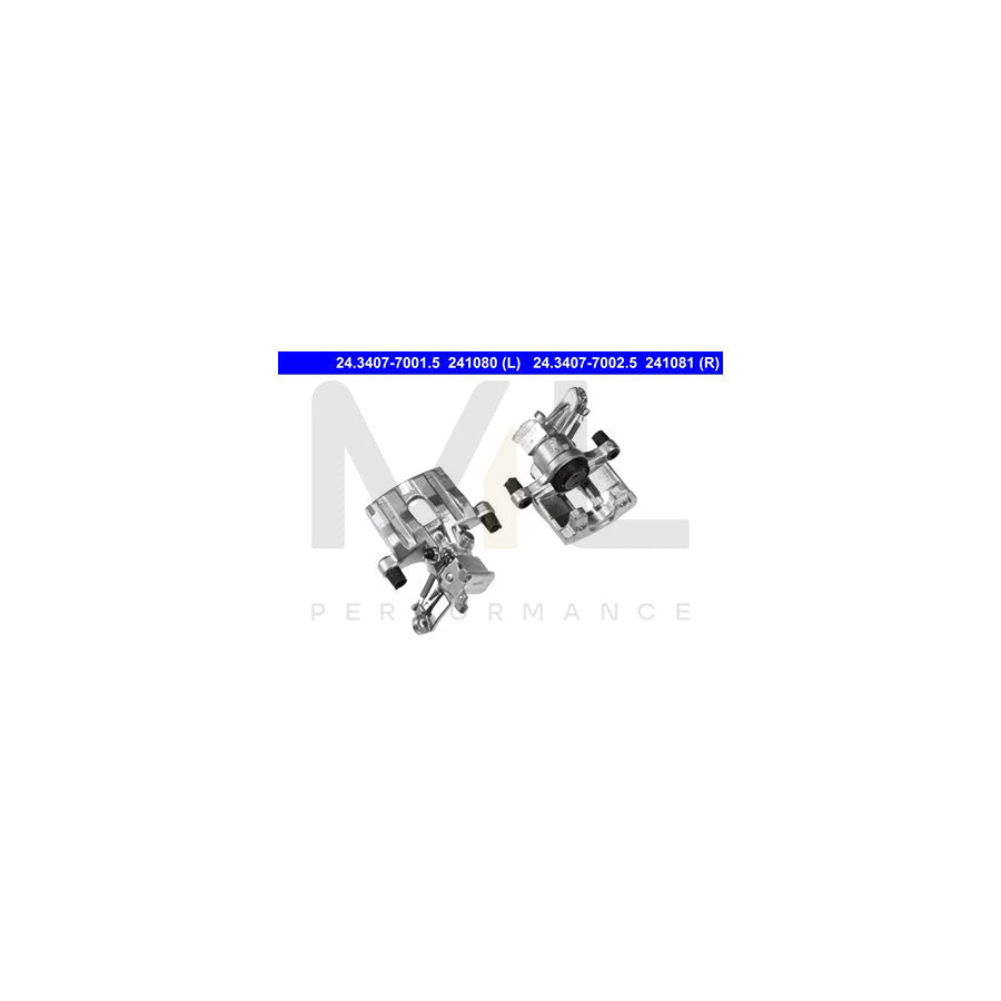 ATE 24.3407-7002.5 Brake Caliper without holder