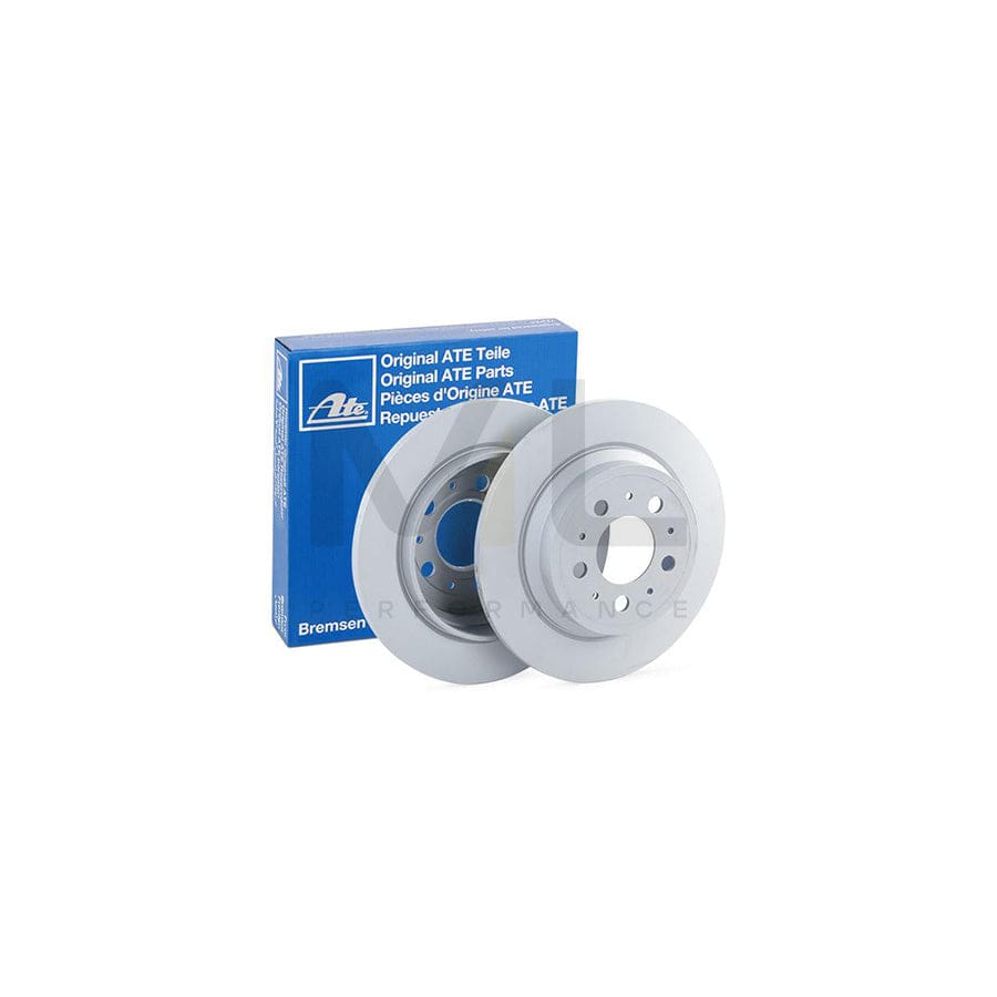 ATE 24.0112-0151.1 Brake Disc Solid, Coated  - 1 piece