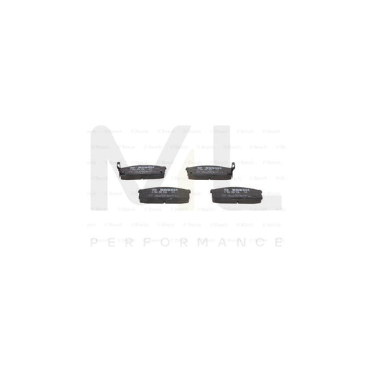 Bosch 0986494534 Brake Pad Set With Acoustic Wear Warning, With Mounting Manual BP1455 | ML Performance Car Parts