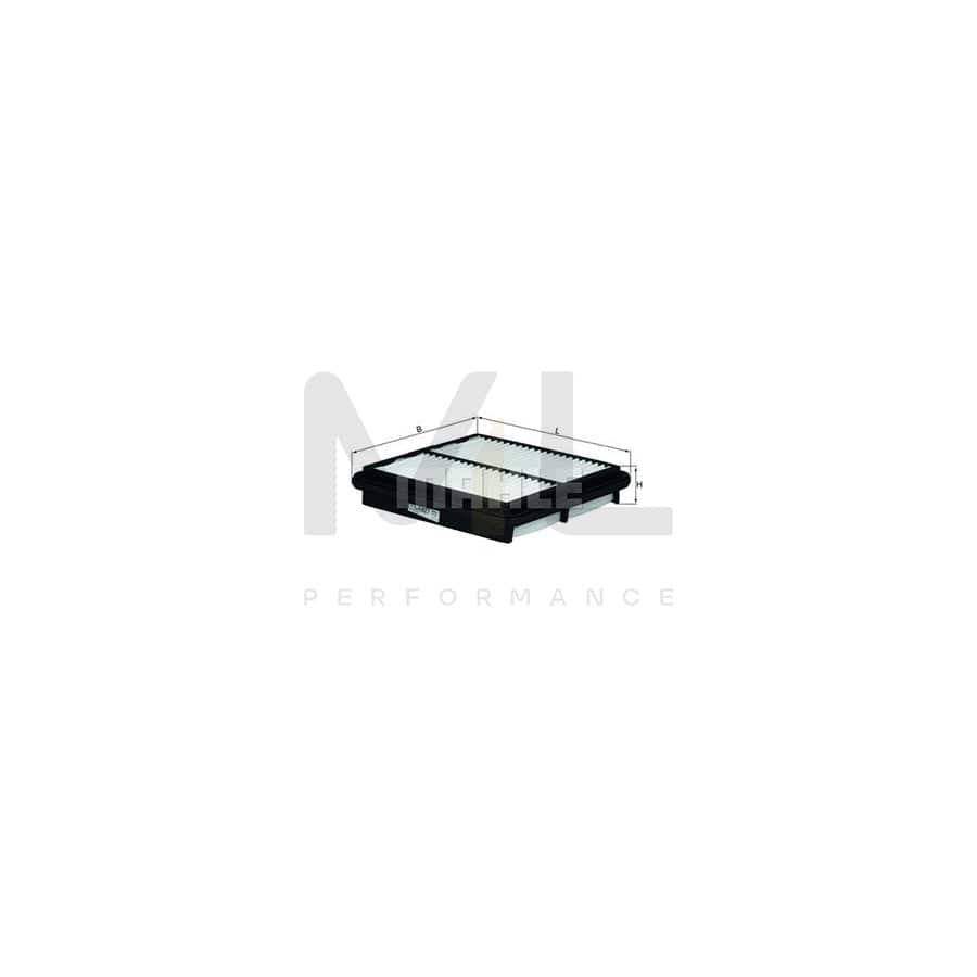 MAHLE ORIGINAL LX 827 Air Filter Filter Insert | ML Performance Car Parts