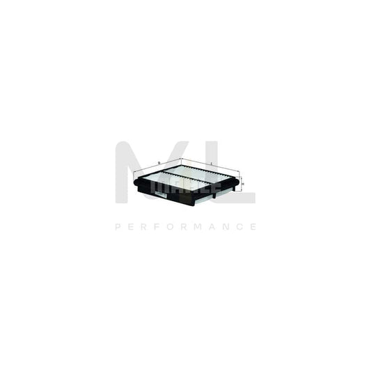 MAHLE ORIGINAL LX 827 Air Filter Filter Insert | ML Performance Car Parts