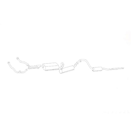 QuickSilver BE008 Bentley S2 / Continental - Stainless Steel Exhaust | ML Performance US Car Parts