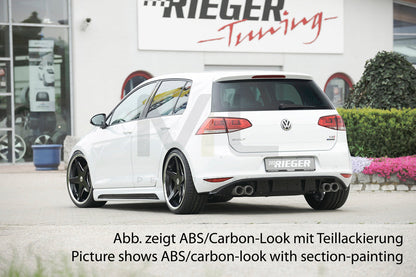 Rieger 00059556 VW R, GTI & GTD Side Skirt 2 | ML Performance UK Car Parts