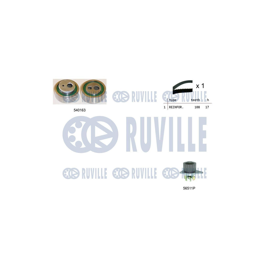 Ruville 56328 Alternator Freewheel Clutch