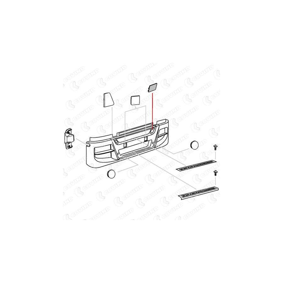 Covind 560/ 83 Cover, Bumper