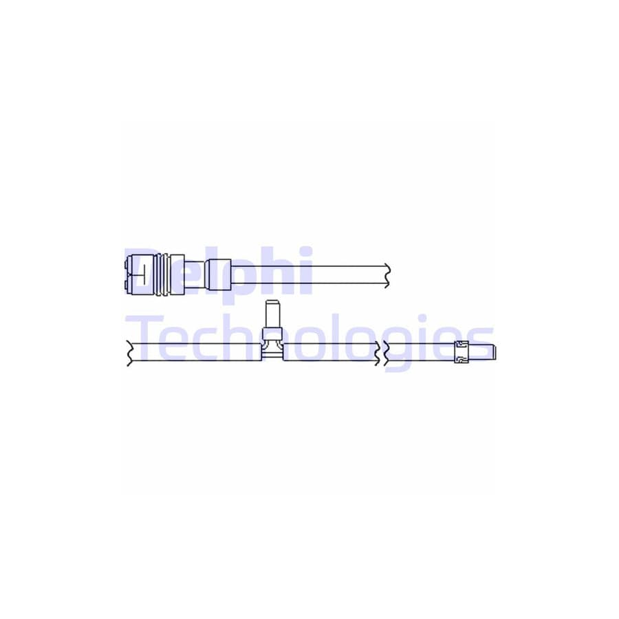 Delphi Lz0286 Warning Contact Set, Brake Pad Wear