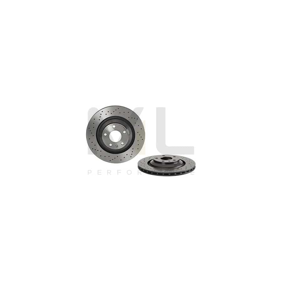 BREMBO XTRA LINE 09.8842.2X Brake Disc for AUDI A6 Perforated / Vented, Coated, High-carbon, with bolts/screws | ML Performance Car Parts