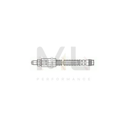 TRW PHB484 Brake Hose for RENAULT Vel Satis 365mm, M10x1 | ML Performance Car Parts