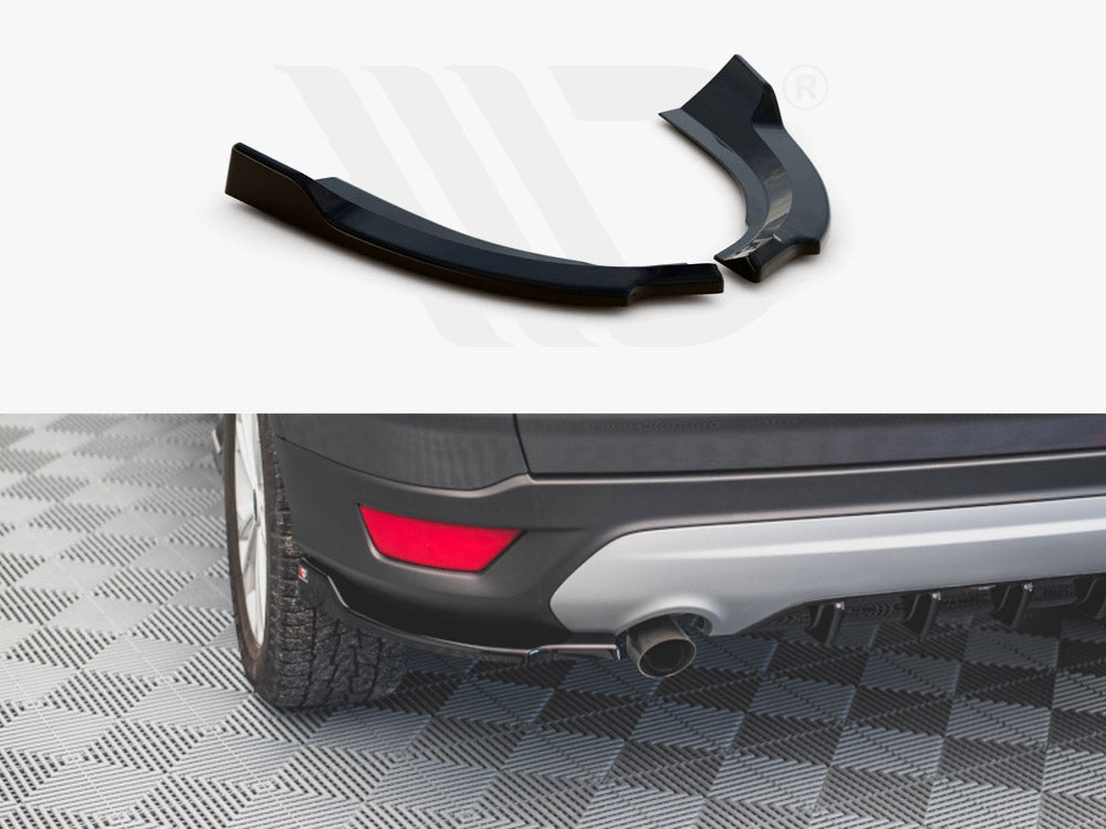 Maxton Design FO-ES-3-RSD1T Rear Side Splitters Ford Escape MK3 (2012-2019) | ML Performance UK Car Parts