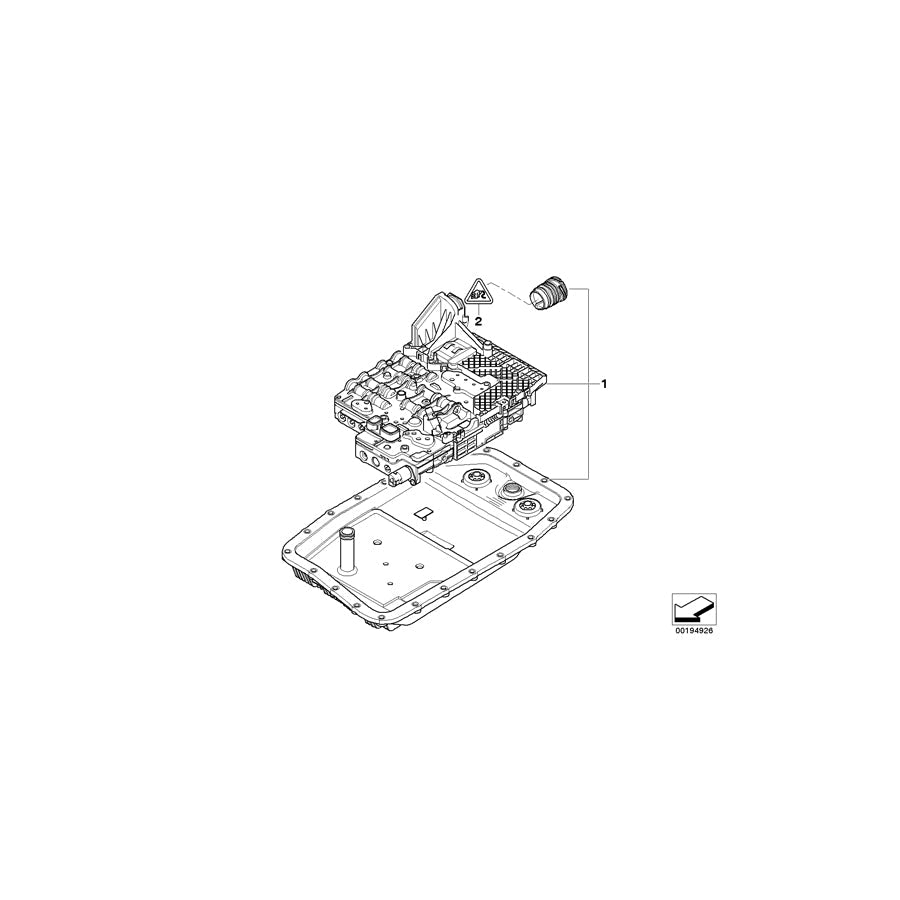 Genuine BMW 24347571232 E65 E67 Exchange Repair Kit For Mechatronics REMAN (Inc. Coupé, 760i & 750Li) | ML Performance US Car Parts