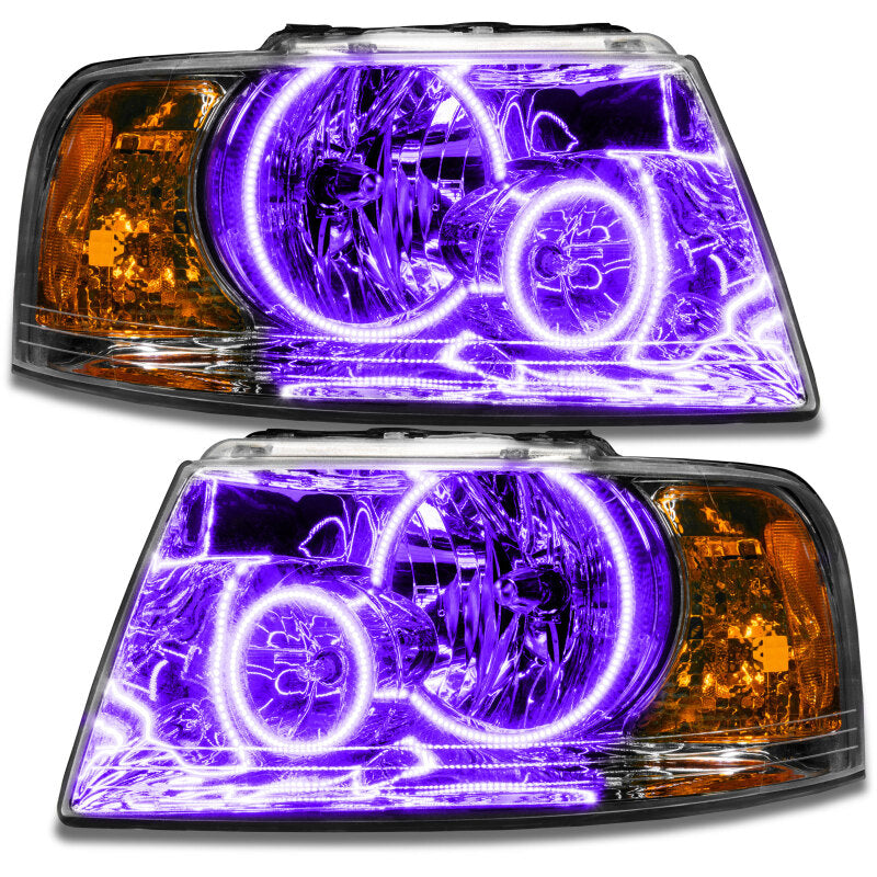 ORACLE Lighting Oracle 03-06 Ford Expedition SMD HL - Chrome - ColorSHIFT