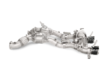 Akrapovic Akrapovic 16-17 Ferrari 488 GTB/488 Spyder Slip-On Line (Titanium) w/ Carbon Tips