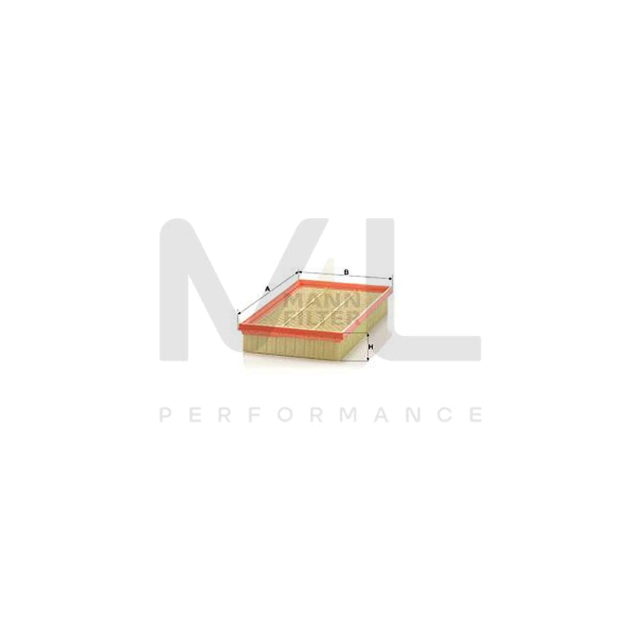 MANN-FILTER C 31 104 Air Filter for SAAB 9-3 Hatchback (YS3D) Filter Insert