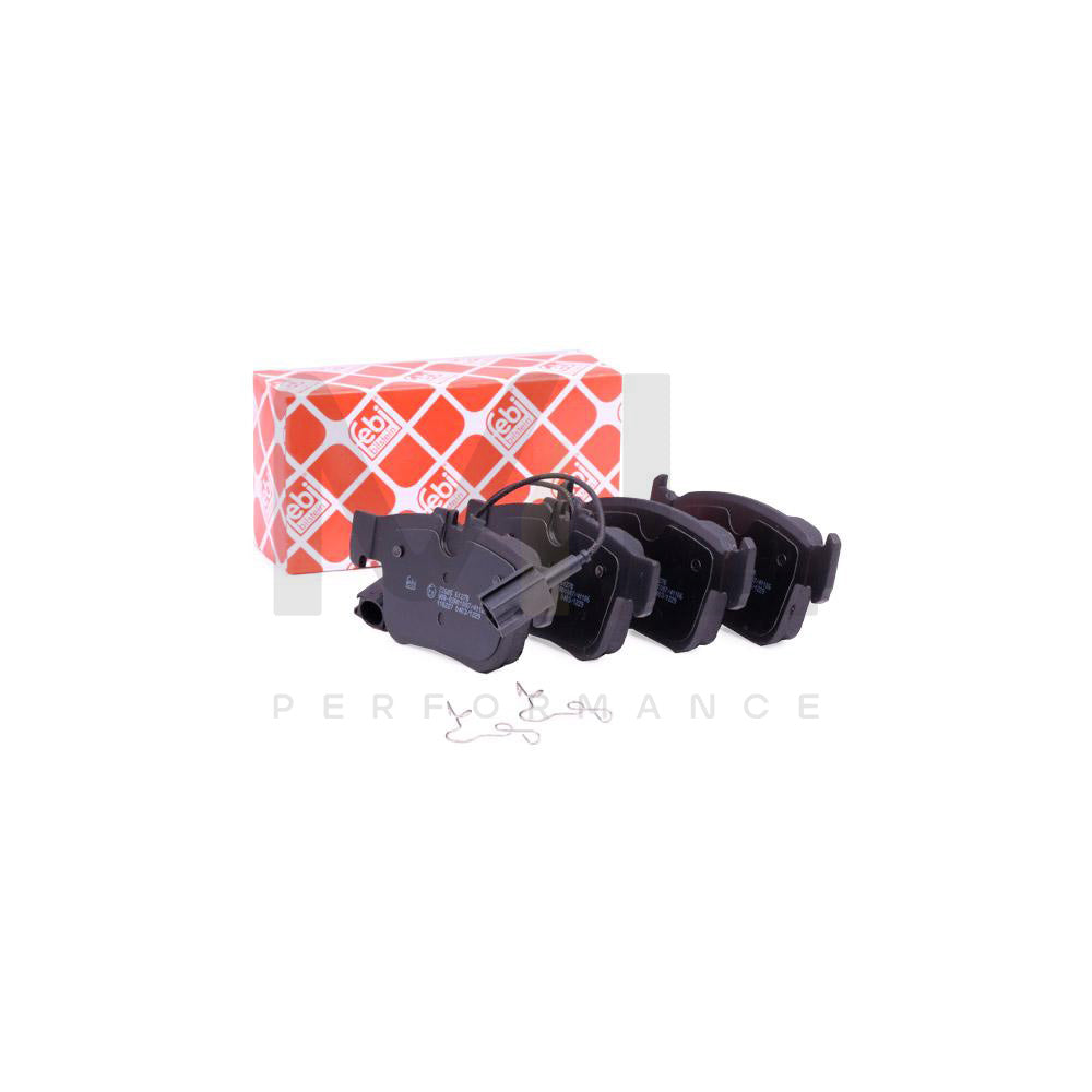 Febi Bilstein 116227 Brake Pad Set Rear Axle, Incl. Wear Warning Contact