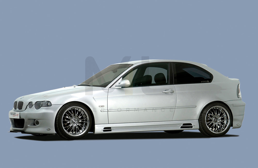 Rieger 00050228 BMW 3 Series E46 Side Skirt (Inc. M3) 7 | ML Performance UK Car Parts