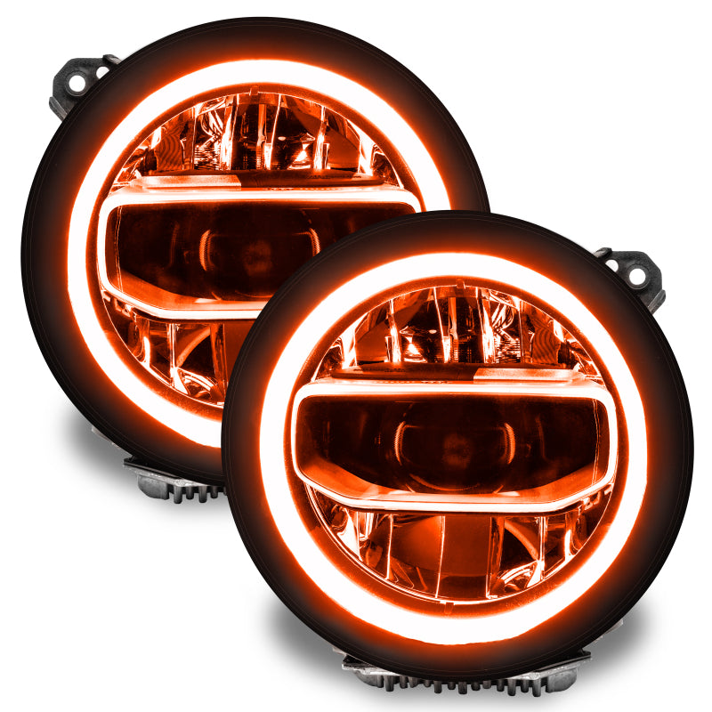ORACLE Lighting Oracle Jeep Wrangler JL/Gladiator JT RGB+W Headlight DRL Upgrade Kit - ColorSHIFT 2
