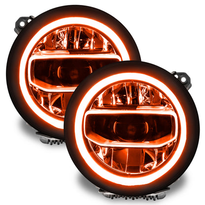 ORACLE Lighting Oracle Jeep Wrangler JL/Gladiator JT RGB+W Headlight DRL Upgrade Kit - ColorSHIFT