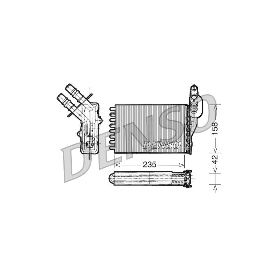 DENSO DRR23001 Heater Matrix