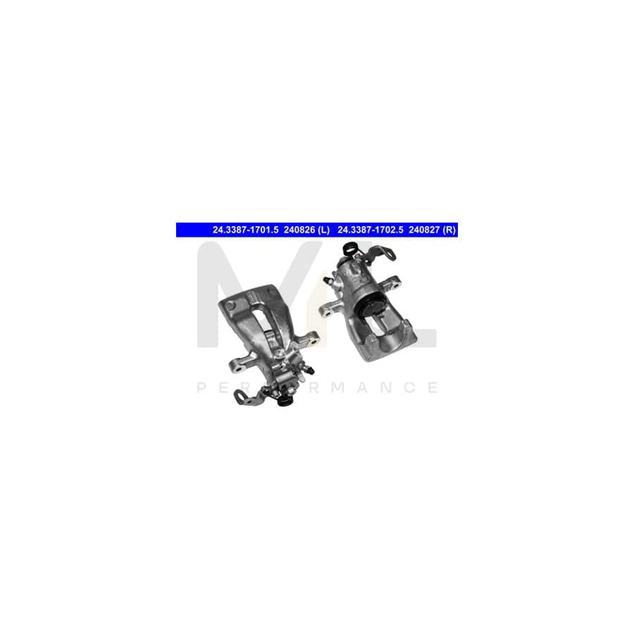 ATE 24.3387-1701.5 Brake Caliper without holder