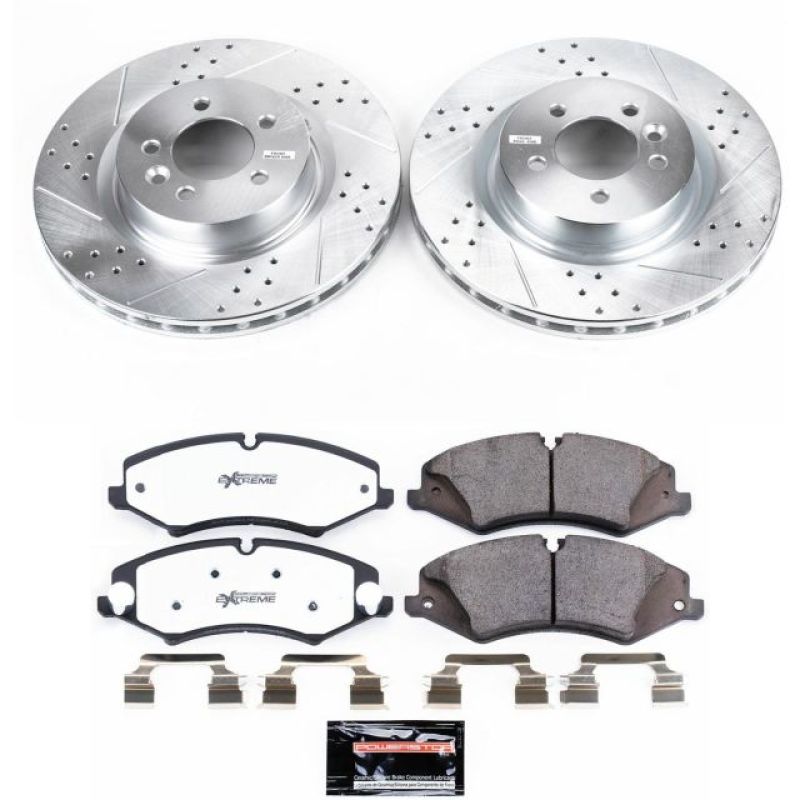 PowerStop Power Stop 10-13 Land Rover Range Rover Sport Front Z36 Truck & Tow Brake Kit
