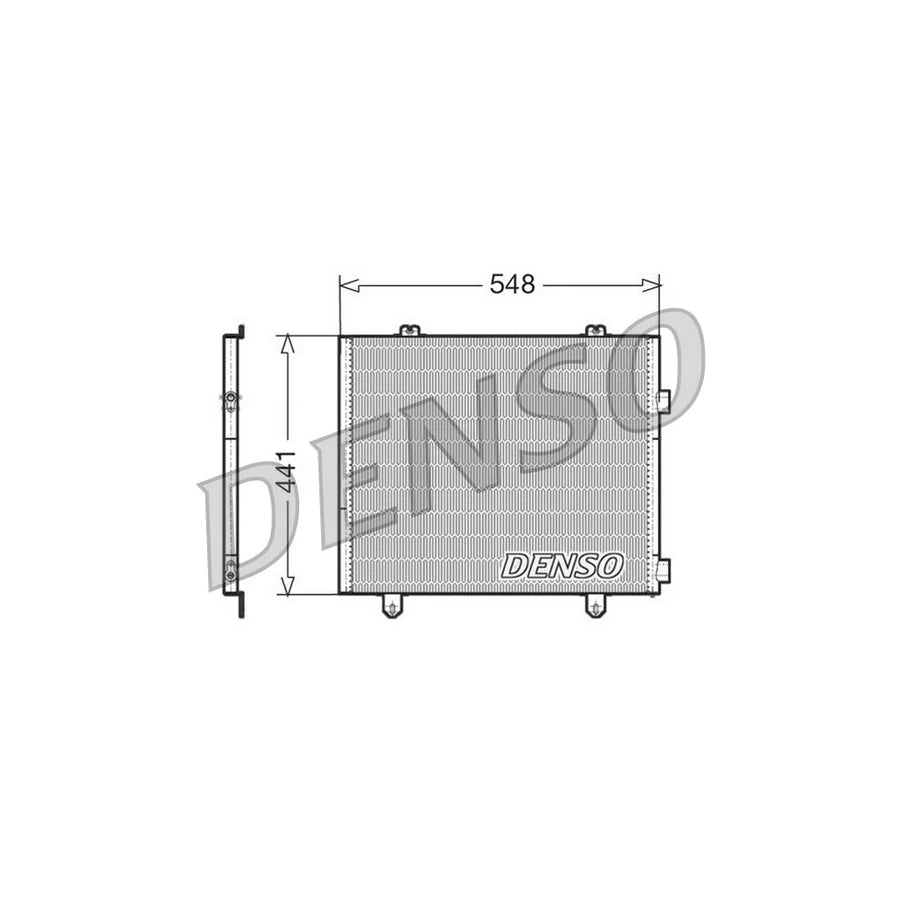 DENSO DCN32024 Air Conditioning Condenser