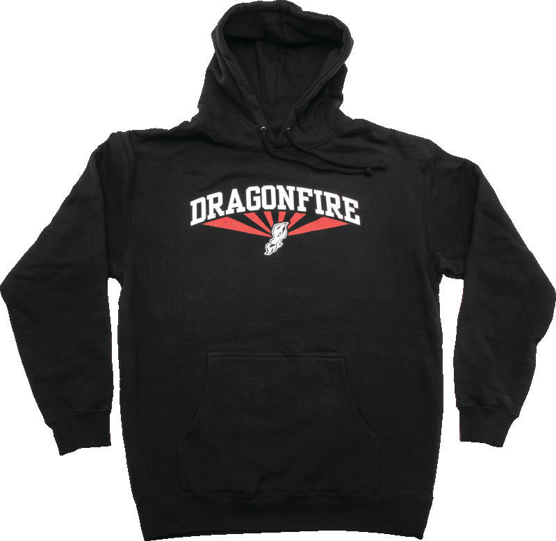 DragonFire Racing Dfr Az Hoodie Blk/Rd 2Xl