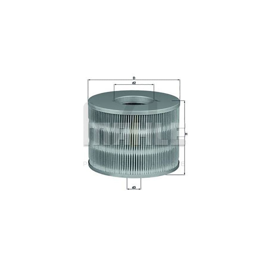 MAHLE ORIGINAL LX 2028 Air Filter Filter Insert | ML Performance Car Parts