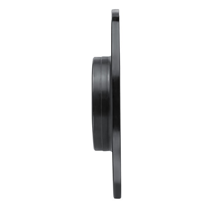 R1 Concepts R1 18-25 Volvo XC60 Rear Right Drilled & Slotted Black Brake Rotor