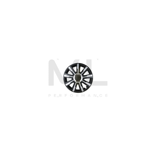 LEOPLAST MIRAGE CZ SR 15 Wheel trims 15 Inch Black/Silver