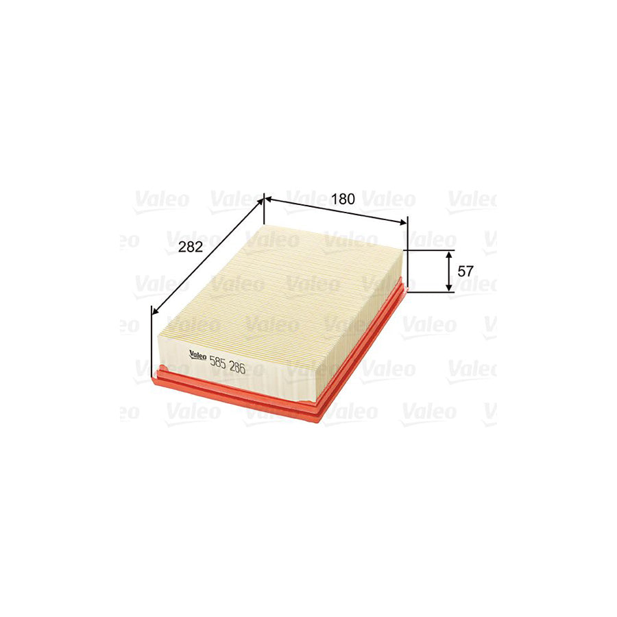 VALEO 585286 Air Filter | ML Performance UK Car Parts