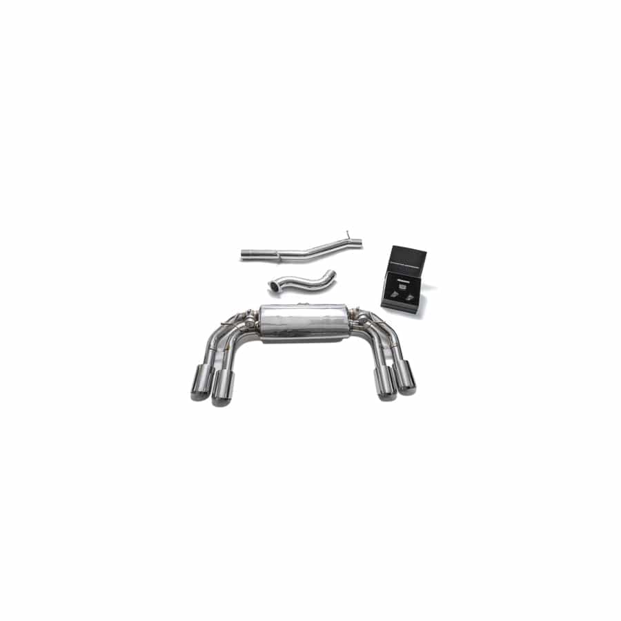 Armytrix VW7R2-QS38C Valvetronic Exhaust System Volkswagen Golf R MK7.5 2016-2019 with  Quad Chrome 4"