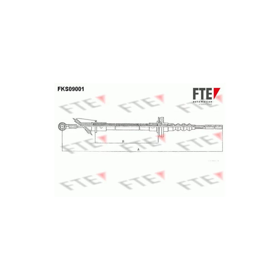 FTE Fks09001 Clutch Cable