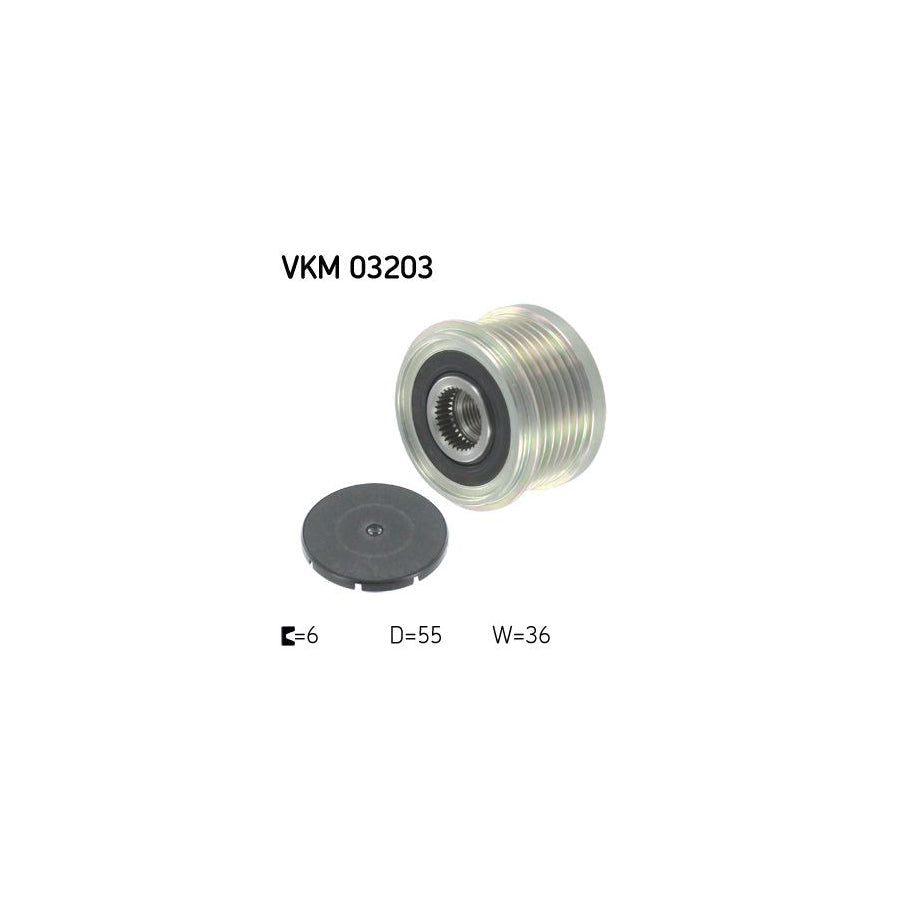 Skf Vkm 03203 Alternator Freewheel Clutch | ML Performance US Car Parts
