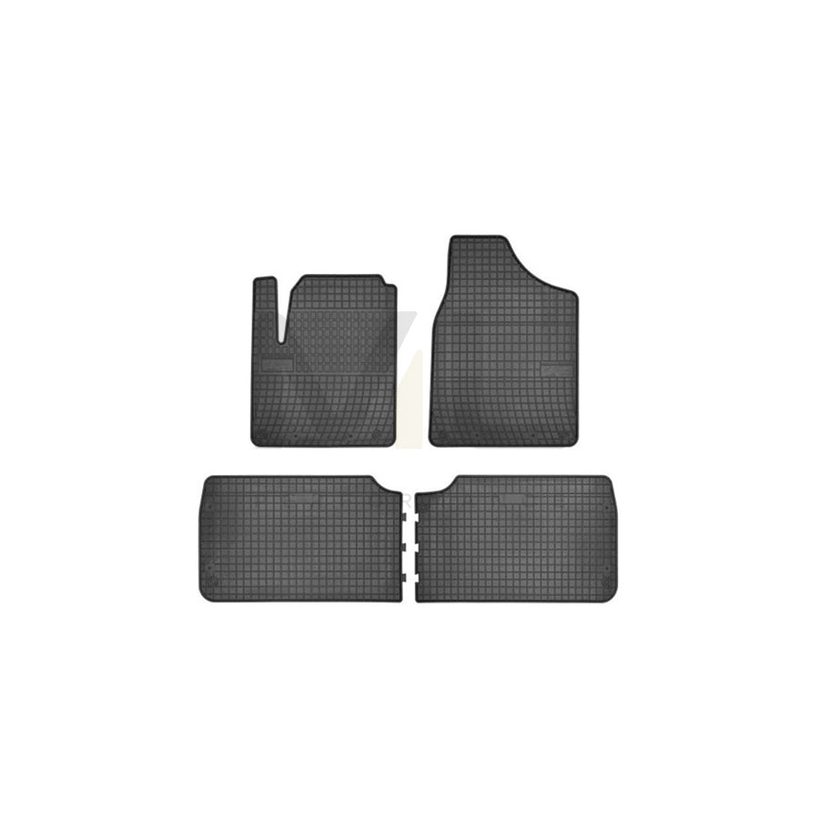 FROGUM Tailored 0311 Floor mat set for FORD Galaxy Mk1 (WGR) MPV Elastomer, Front and Rear, Quantity: 4, Black, (LHD)