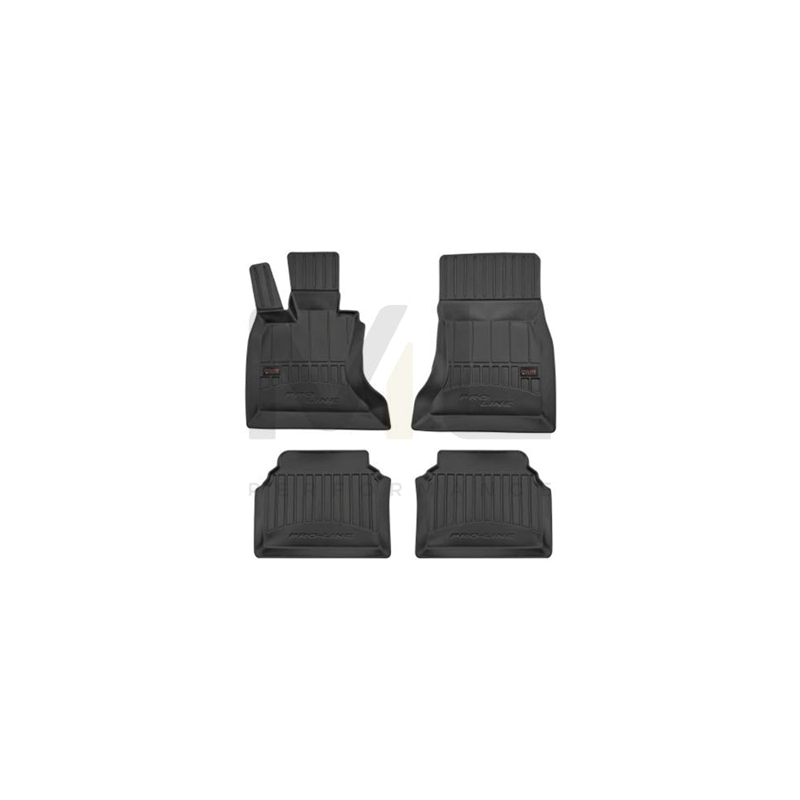 FROGUM 3D408364 Floor mat set for BMW 5 GT (F07) Elastomer, Front and Rear, Quantity: 4, Black