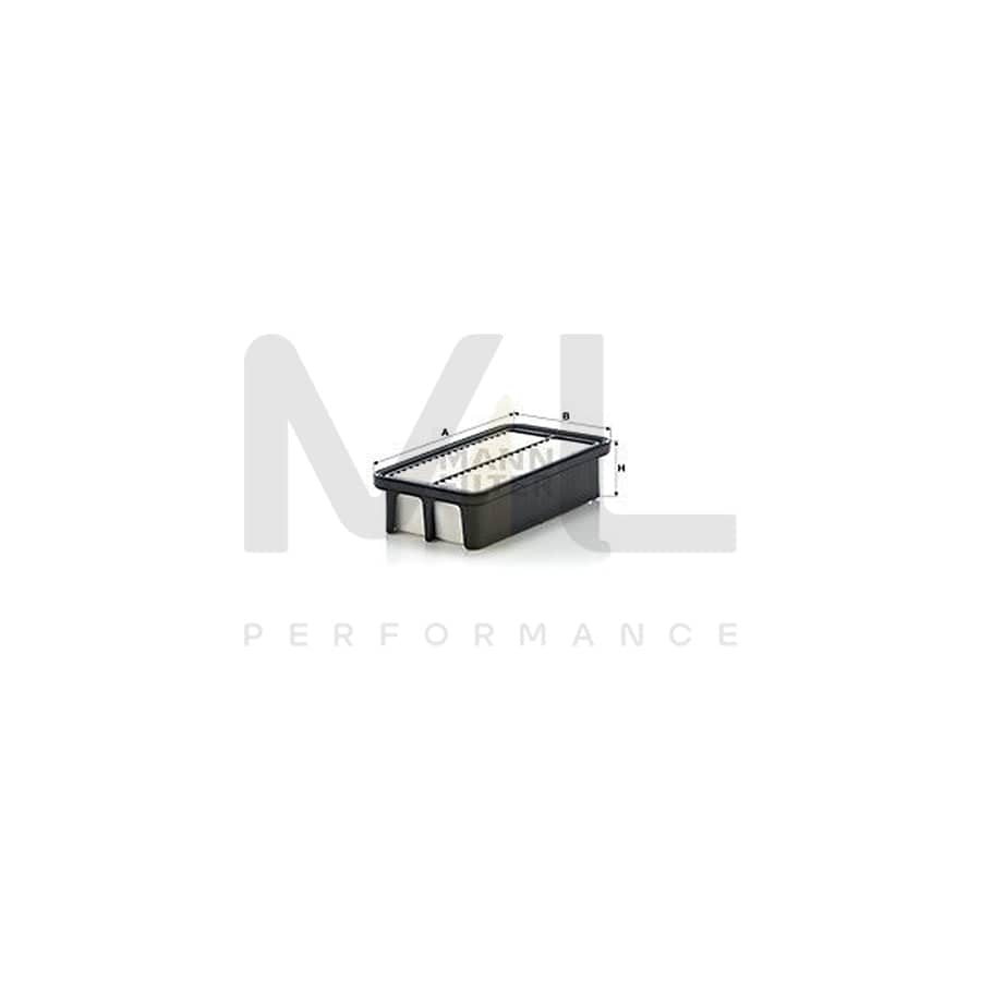 MANN-FILTER C 2219 Air Filter for KIA Picanto I (SA) Filter Insert