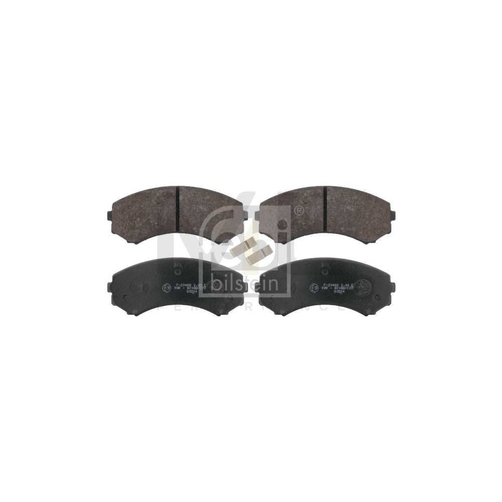 Febi Bilstein 16582 Brake Pad Set Front Axle, With Acoustic Wear Warning