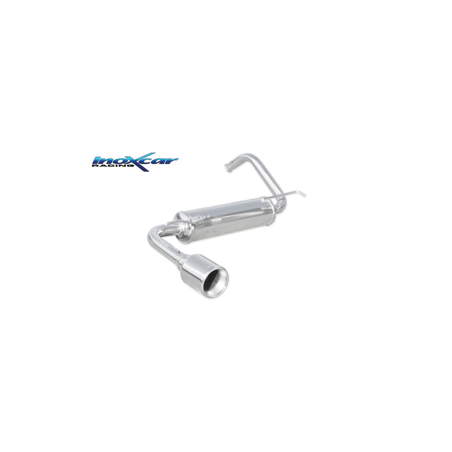 InoXcar PE107.01.102 Peugeot 107 Stainless Steel Rear Exhaust