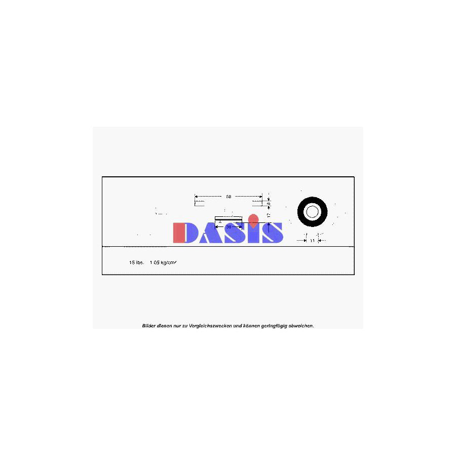 AKS Dasis 751650N Radiator Cap