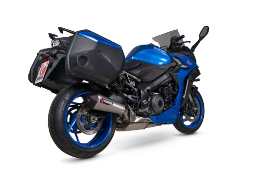 Scorpion RSI127SEO Suzuki GSX-S 1000 GT Serket Taper Slip-On - Brushed Stainless Steel Sleeve | ML Performance US US