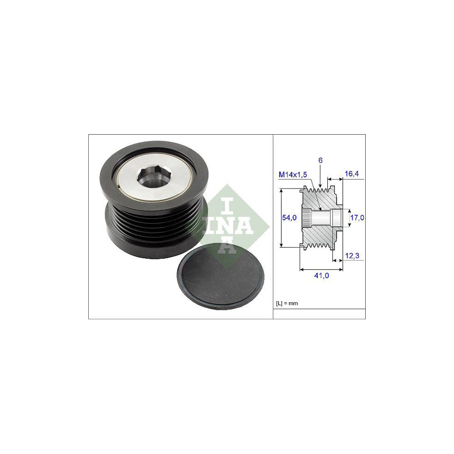 Ina 535 0259 10 Alternator Freewheel Clutch | ML Performance US Car Parts