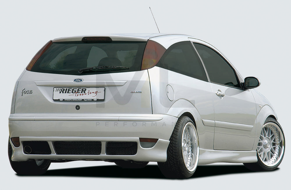 Rieger 00034106 Ford Focus 1 Rear Diffuser 2 | ML Performance UK Car Parts